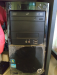HP brand desktop computer and UPS